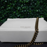 Kurt Geiger - White Leather Mini Kensington Evil Eye Bag (BRAND NEW WITH TAGS)