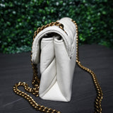 Kurt Geiger - White Leather Mini Kensington Evil Eye Bag (BRAND NEW WITH TAGS)